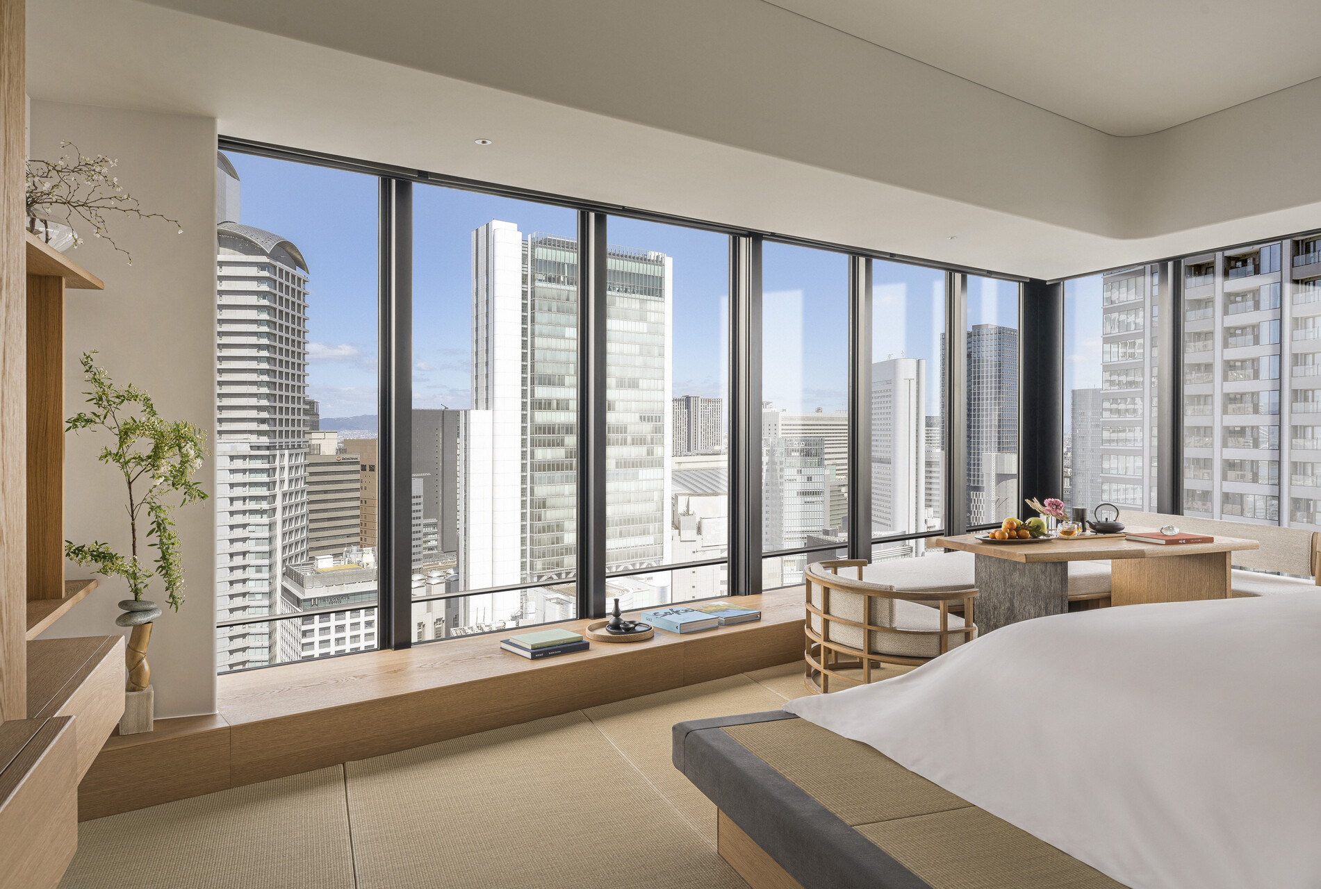 Four Seasons Hotel Osaka — hotel-room-interior 1