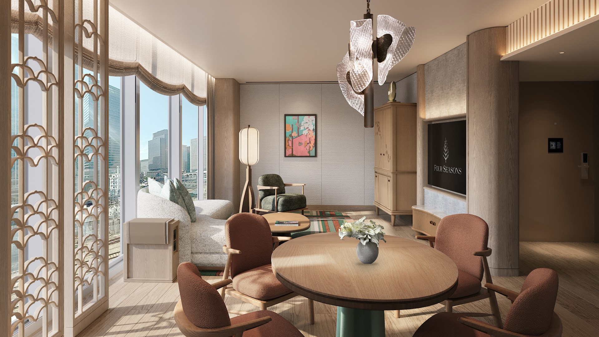Four Seasons Hotel Tokyo at Marunouchi — hotel-room-interior 1